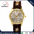 2016 Gift Christmas Gold Watch Quartz Movement Watch Diamond Silicone Strap Watch for Women Watch (DC-631)